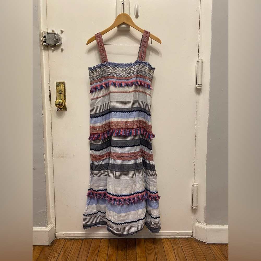 Embroidered Maxi Dress from Zara